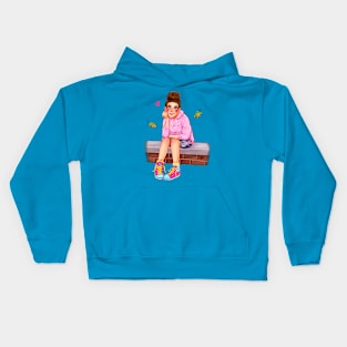 Waiting for Autumn Kids Hoodie